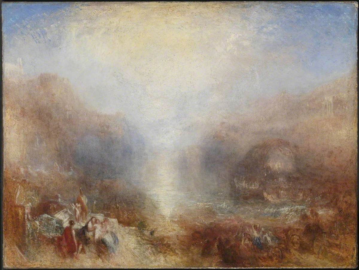 J. M. W. Turner, Mercury Sent to Admonish Aeneas