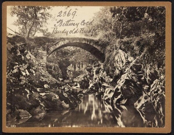 Francis Frith, Bettws y Coed.  Pandy Old Bridge