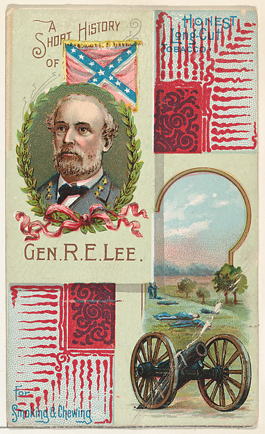 W. Duke, Sons & Co., A Short History: General Robert E. Lee, from the Histories of Generals series (N114) issued by W. Duke, Sons & Co. to promote Honest Long Cut Smoking and Chewing Tobacco