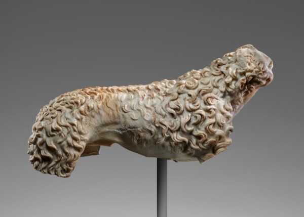 Unknown, Statue of a Hunting Hound
