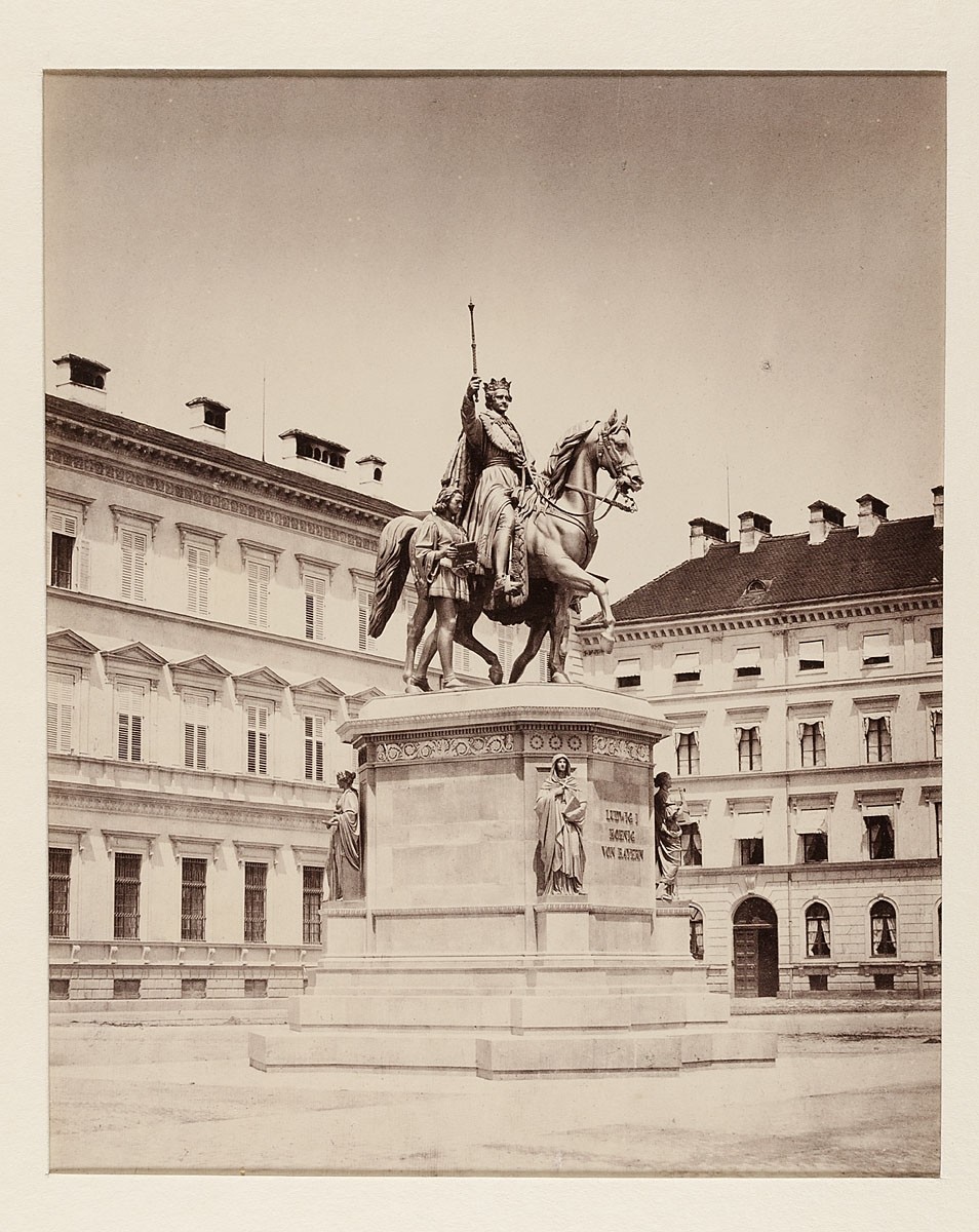 Georg Böttger, Ludwigs-Monument, München