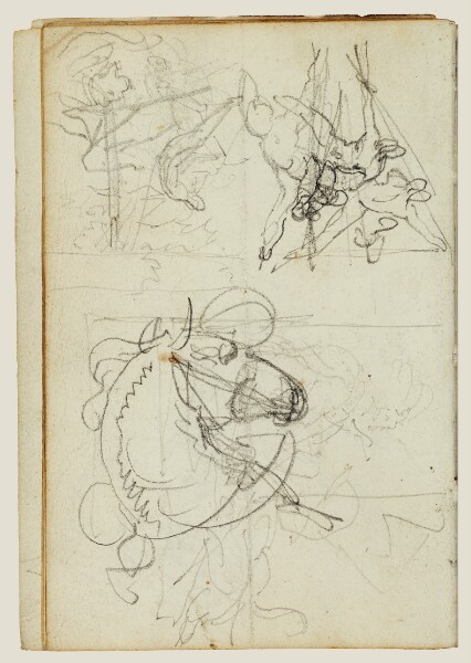 Théodore Géricault, Compositional studies