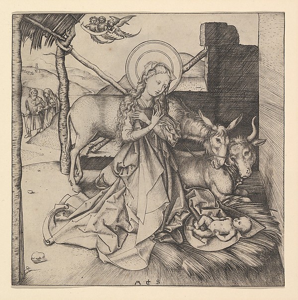Martin Schongauer, The Nativity