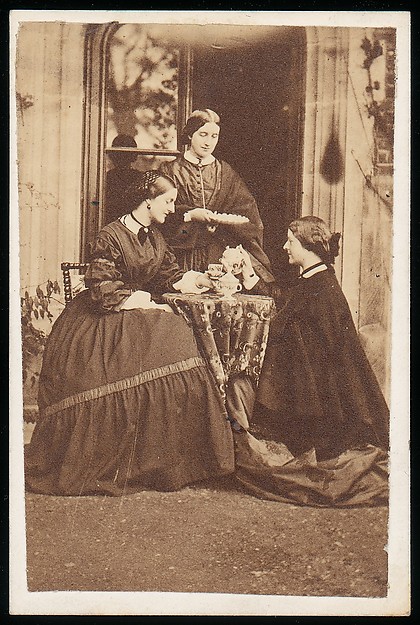 Unknown, [Three Women at Tea]