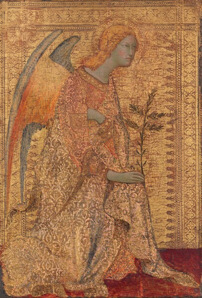 Simone Martini, The Angel of the Annunciation