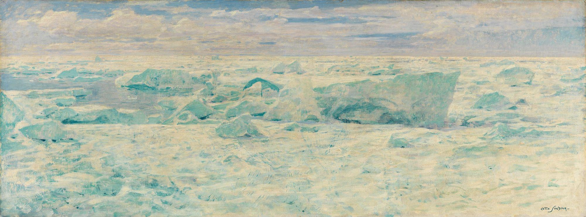 Otto Sinding, Ice Floes in the Arctic Ocean