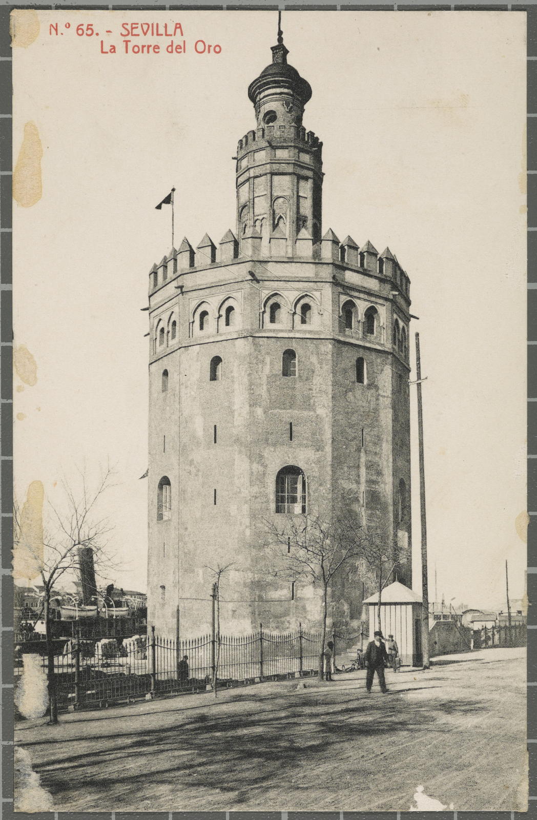 Josep (atribuïda) Thomas Bigas, No. 65.- SEVILLA The Tower of the Gold
