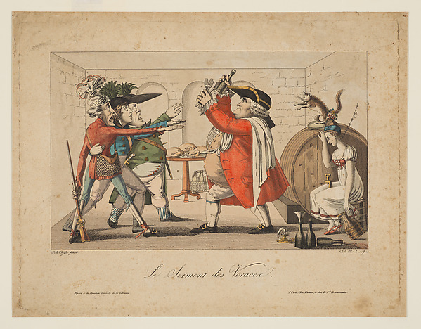 Anonymous, French, 19th century, Le Serment des Voraces