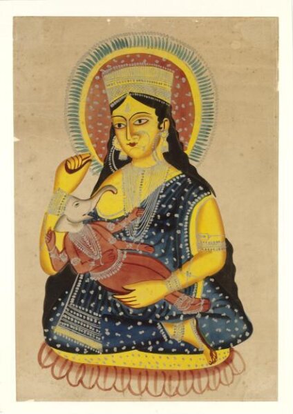 Unknown, Parvati and Ganesha