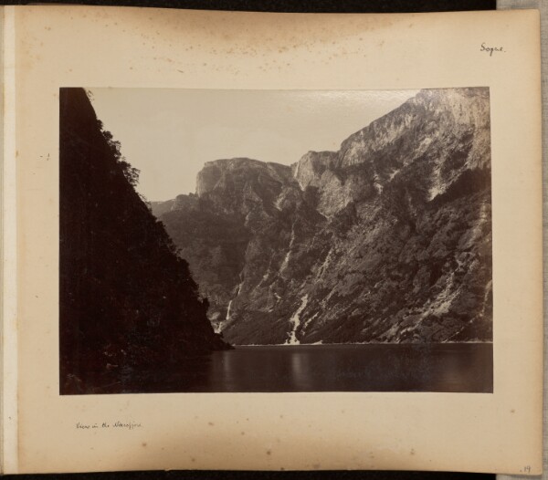 Unknown, View in the Nærofjord