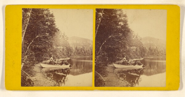 John B. Heywood, Study at Echo Lake. [White Mountain]