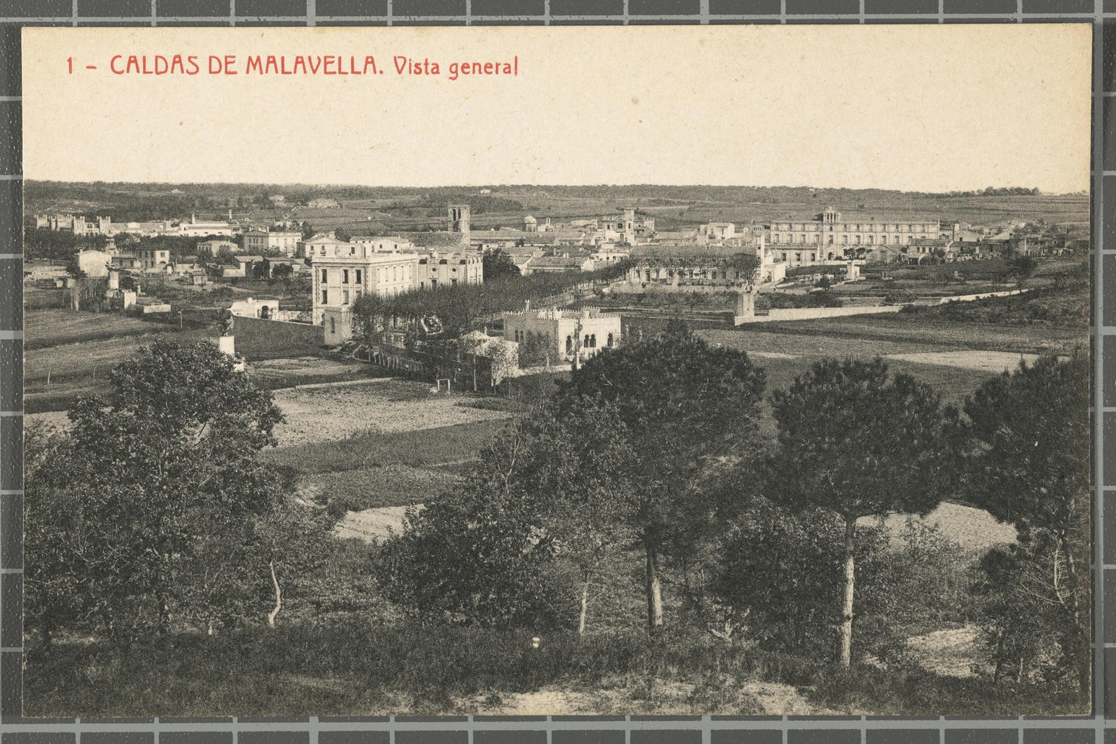 Desconegut, 1 - Caldas de Malavella. Vista general