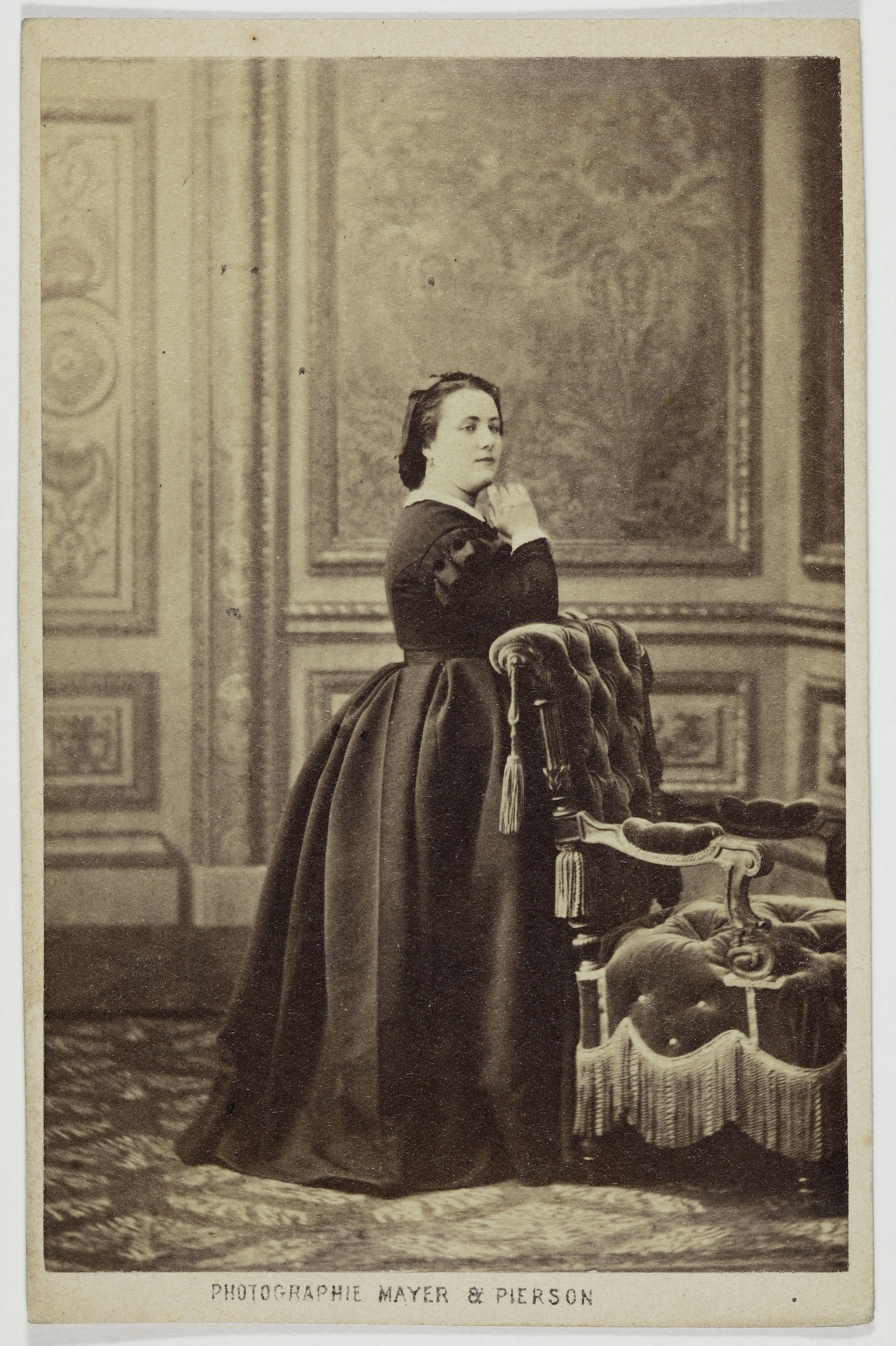 Mayer Frères et Pierson, Portrait d’Abingdon, Louise, Charlotte, (Abingdon – Legaigneur), (actrice)