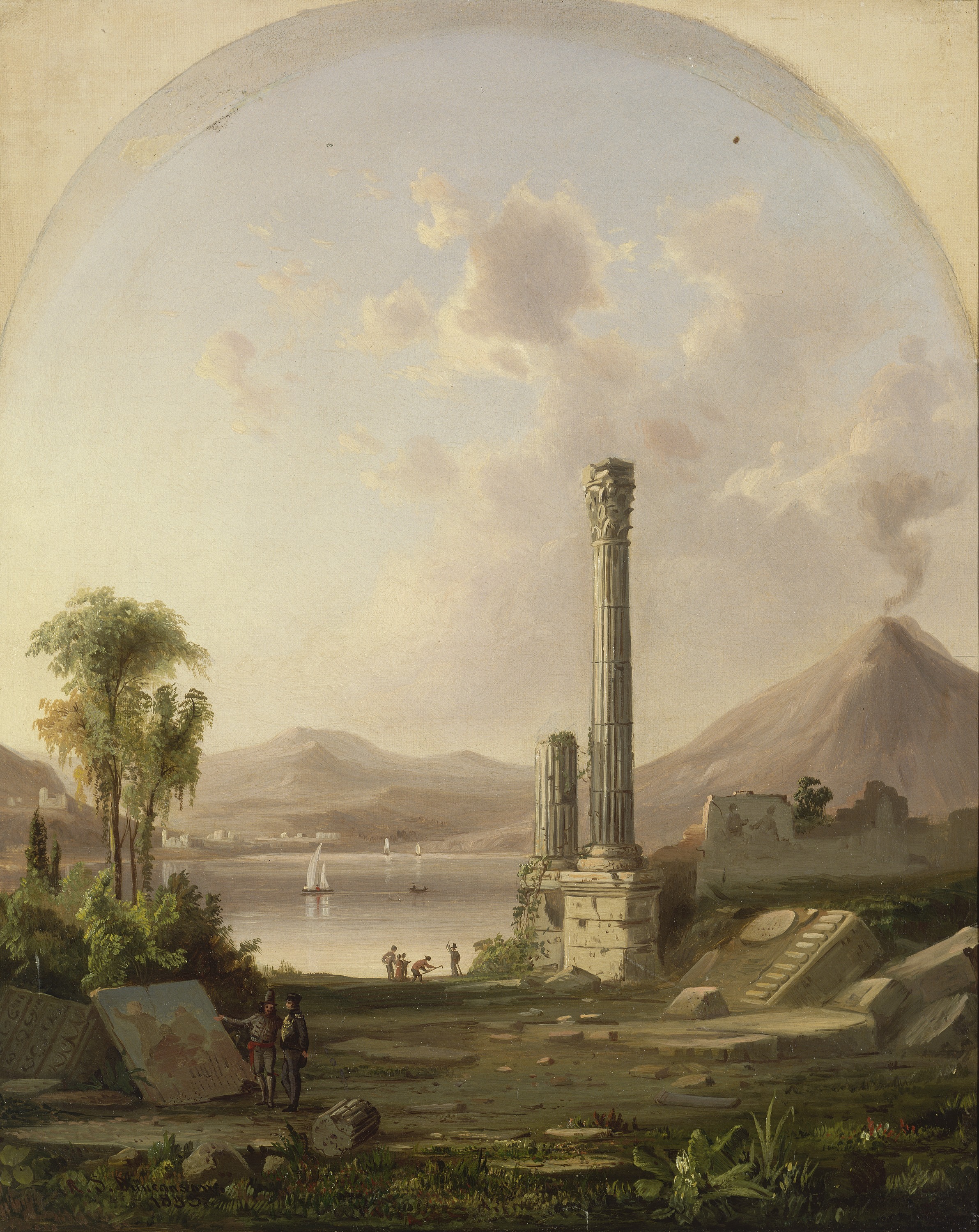 Robert S. Duncanson, Pompeii