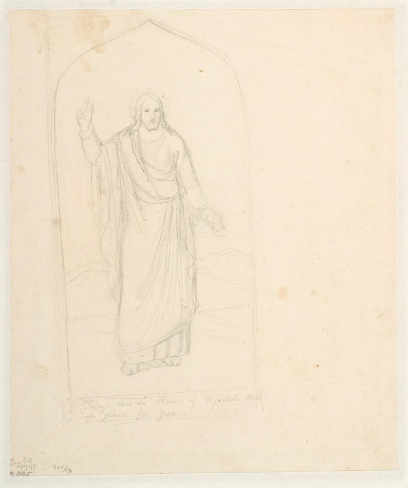Dankvart Dreyer, Velsignende Kristus