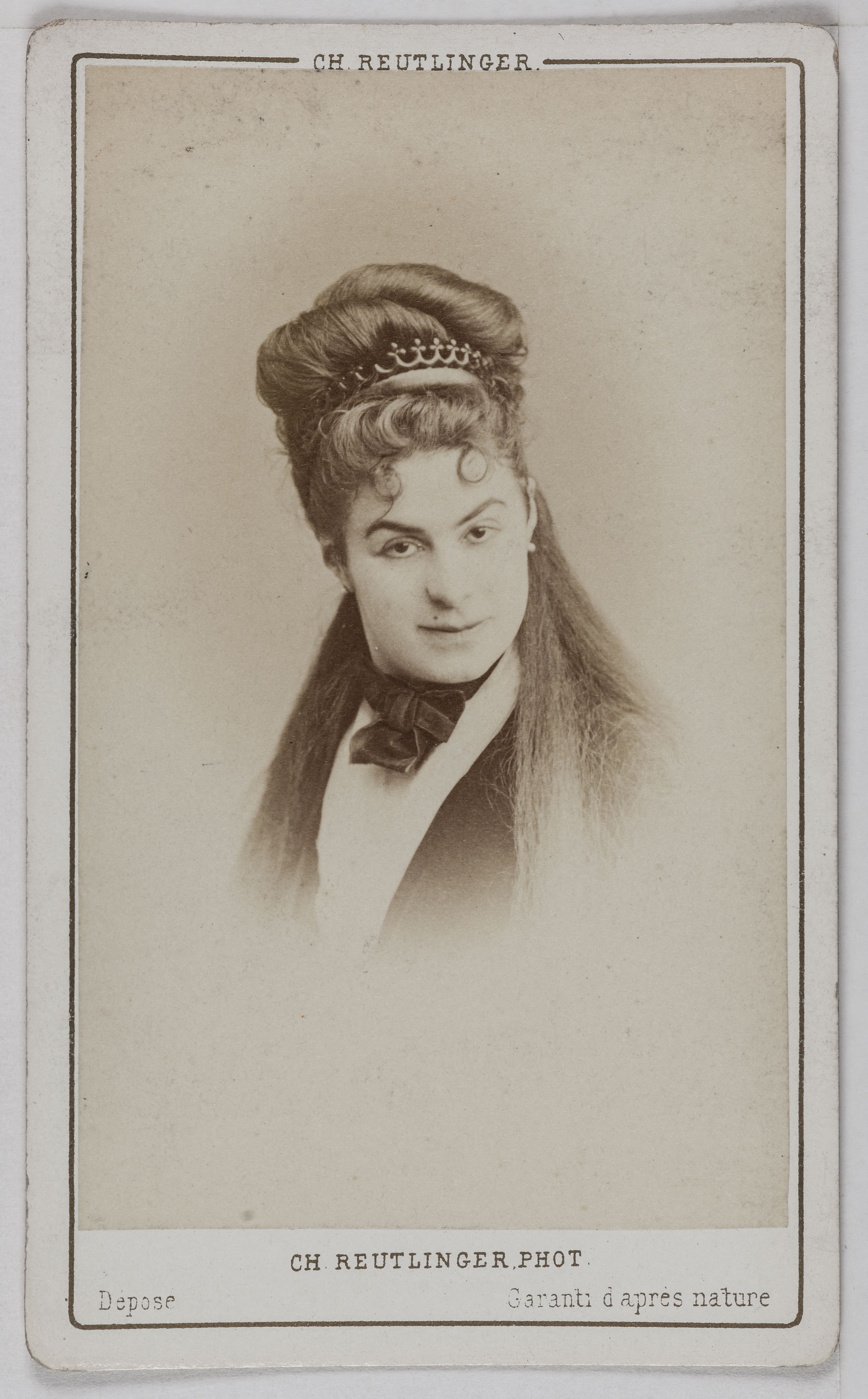 Charles Reutlinger, Portrait de Mariani, (actrice)