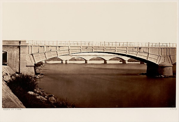 Edouard Baldus, Viaduc de l'Iser