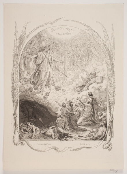 Lorenz Frølich, Illustration til "L'Oraison Dominicale"