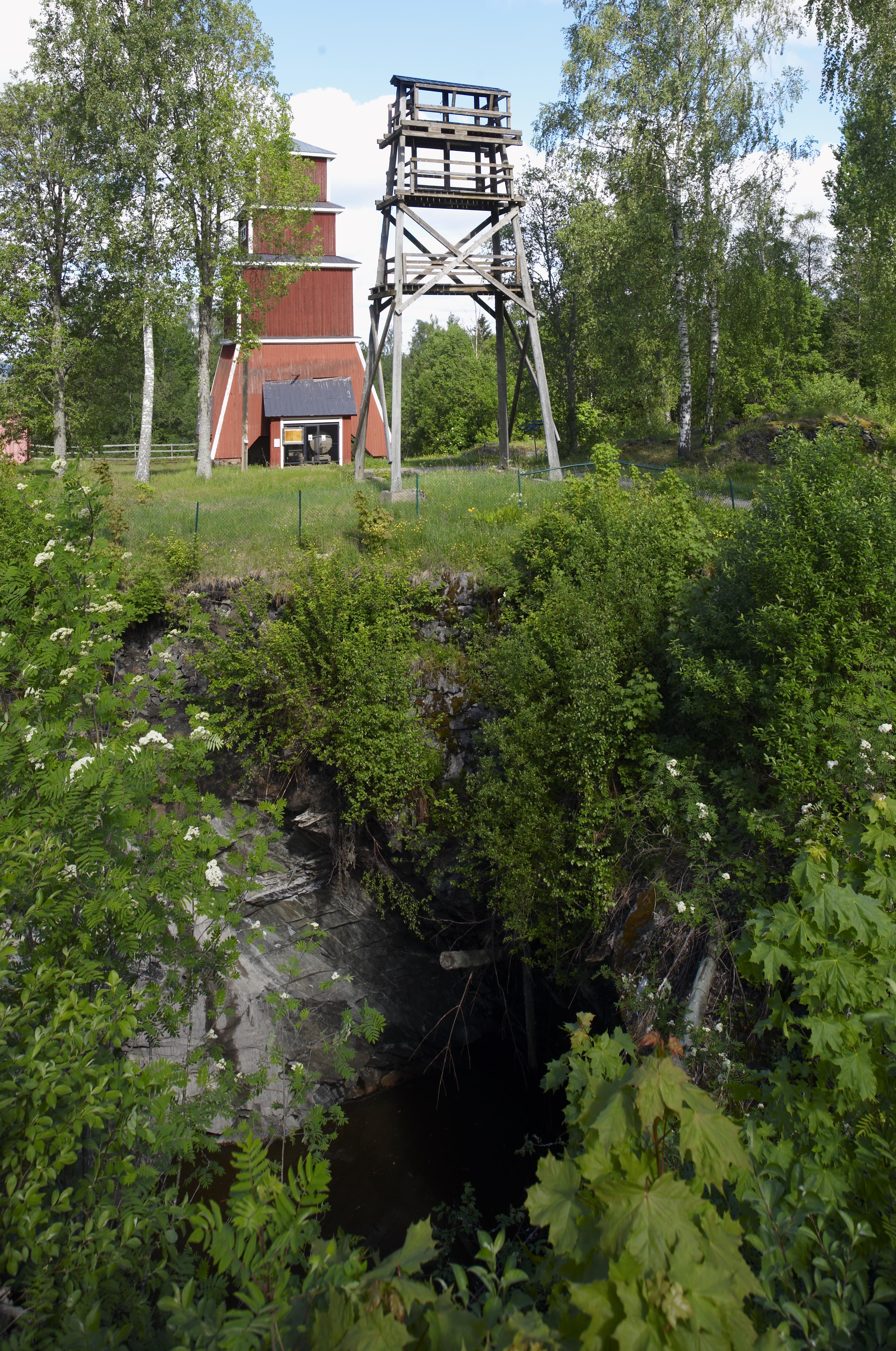 Bengt A Lundberg, Nordmarksbergs gruvfält