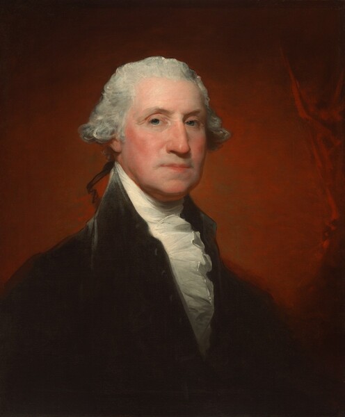 Gilbert Stuart, George Washington (Vaughan-Sinclair portrait)