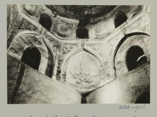 K.A.C. Creswell, Dome pendentive in the Mausoleum of Shaykh Ali al-Firaythi, Damascus