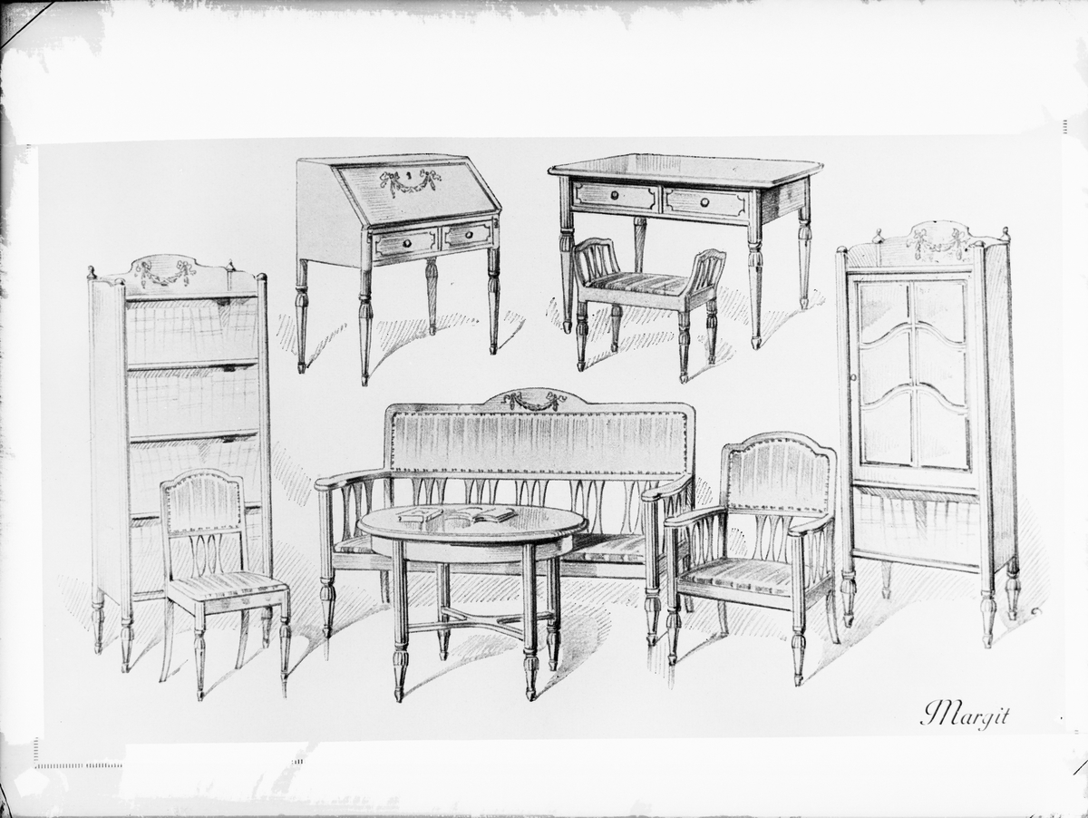 Skötsner-Edhlund, Reprophotography - furniture catalog, Uppland