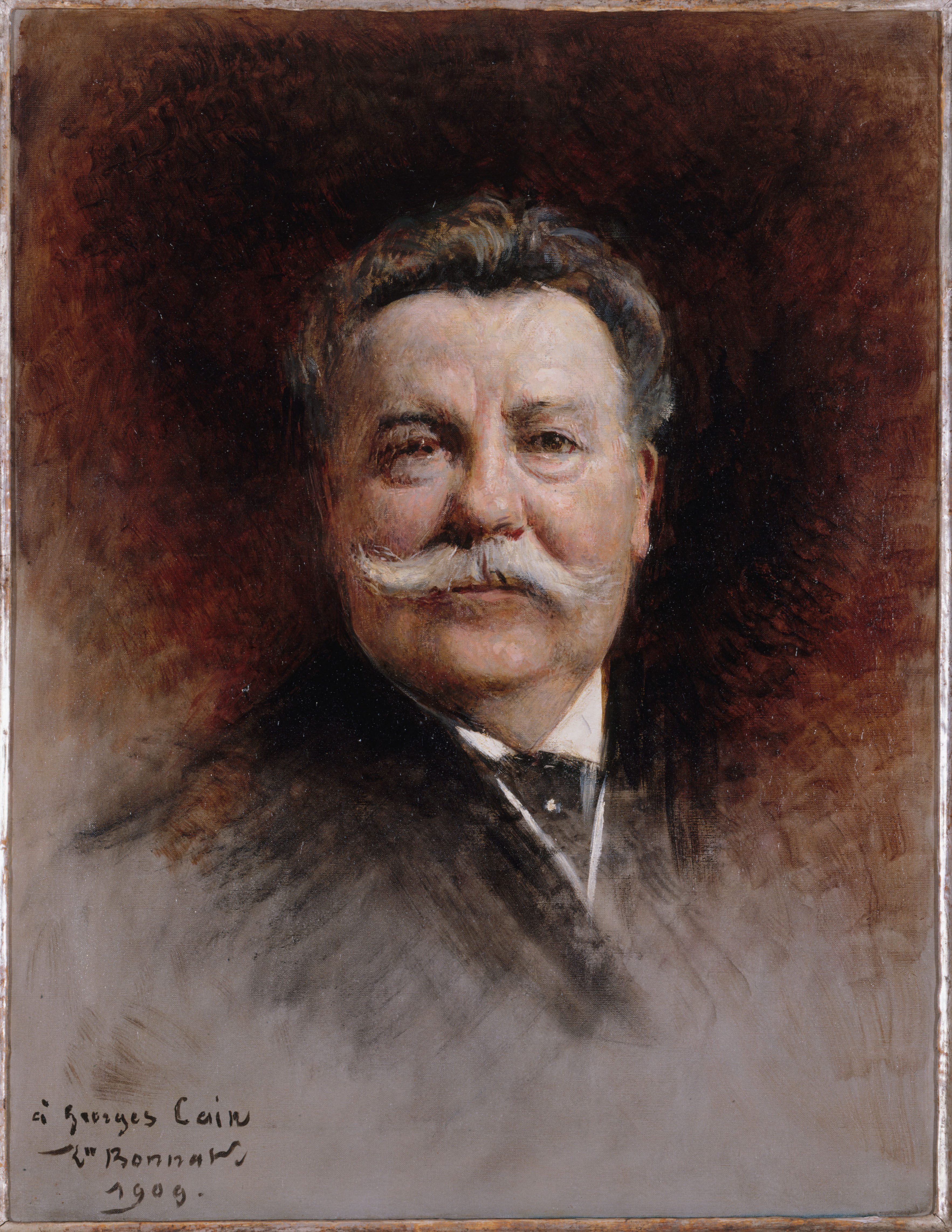 Léon Bonnat, Portrait de Georges Cain (1853-1919), peintre et littérateur