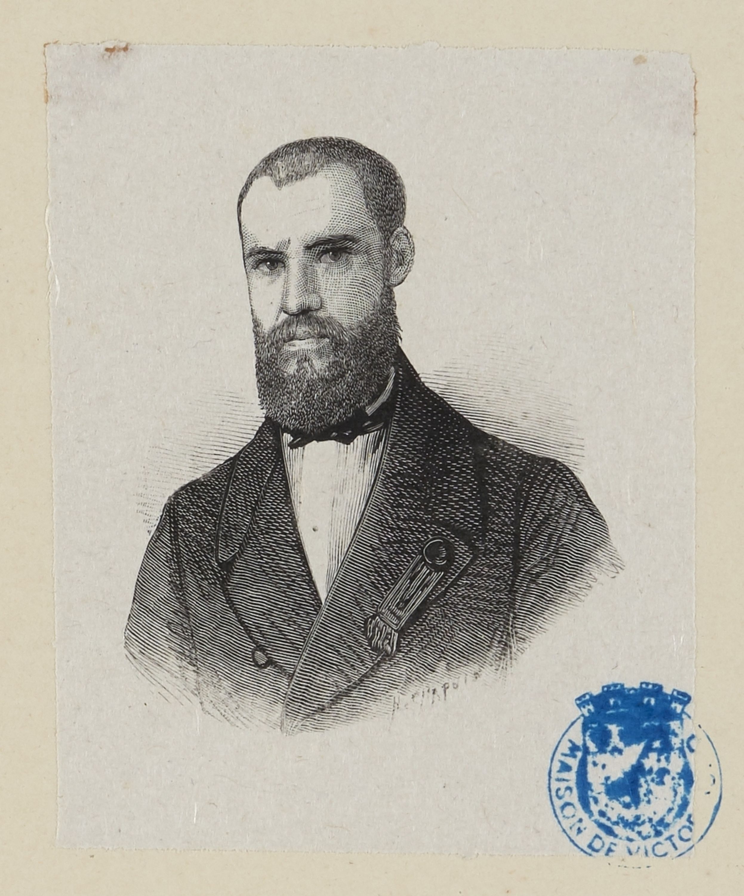 Anonyme, [Histoire d'un crime] Portrait de P. de Flotte