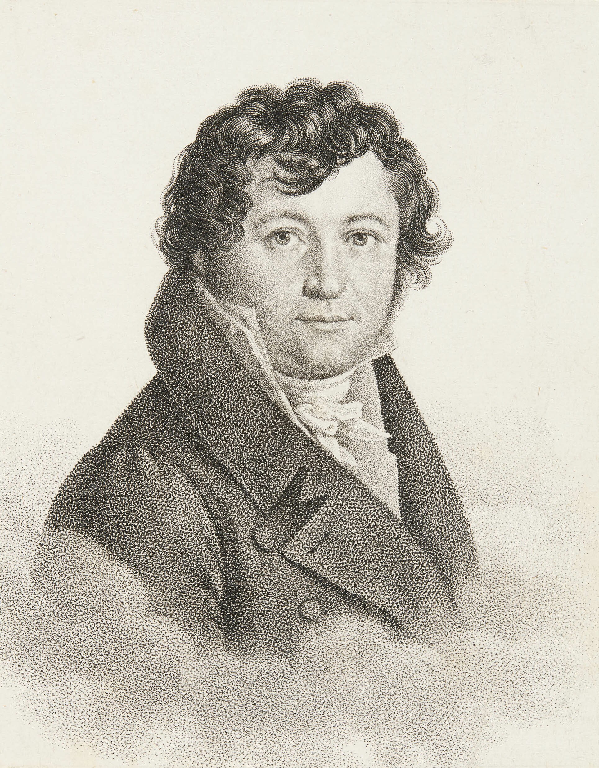 Friedrich Fleischmann, Bildnis Johann Baptist Krebs