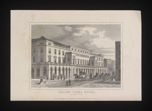 Unknown, Italian Opera House/London