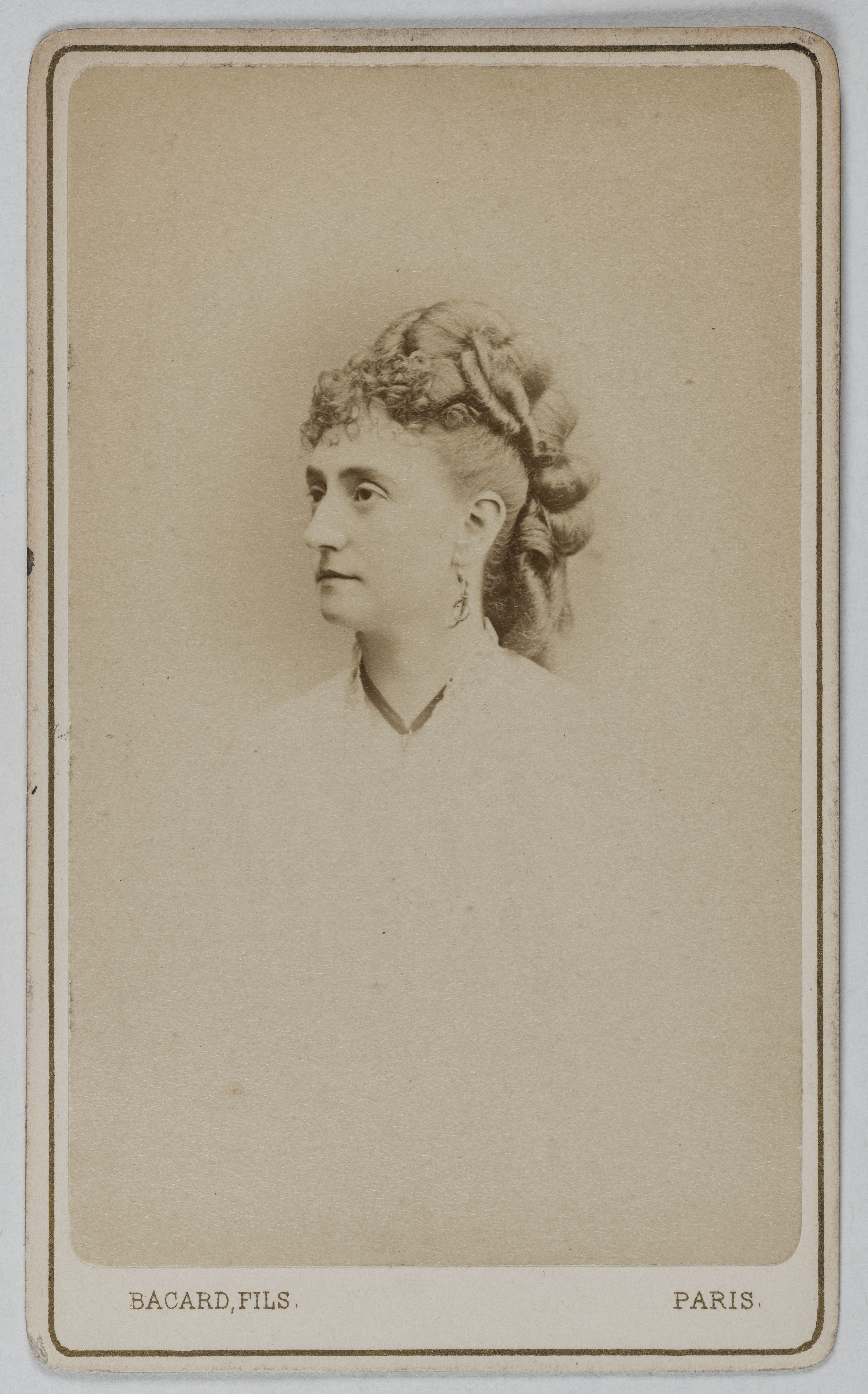 Bacard Fils, Portrait de Ferrare Denise, (épouse de Monsieur Matz), (actrice)