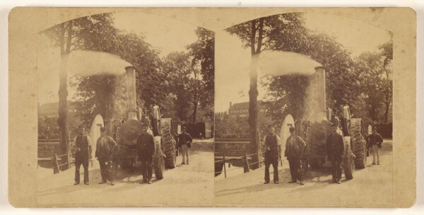 Unknown, [Traction Engine at Stonebridge (---illeg.)]