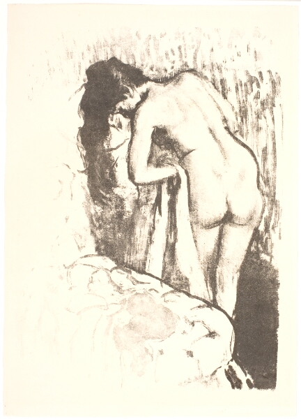 Edgar Degas, Mademoiselle Bécat på Ambassadeurs