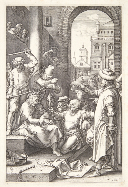 Hendrick Goltzius, Tornekroningen