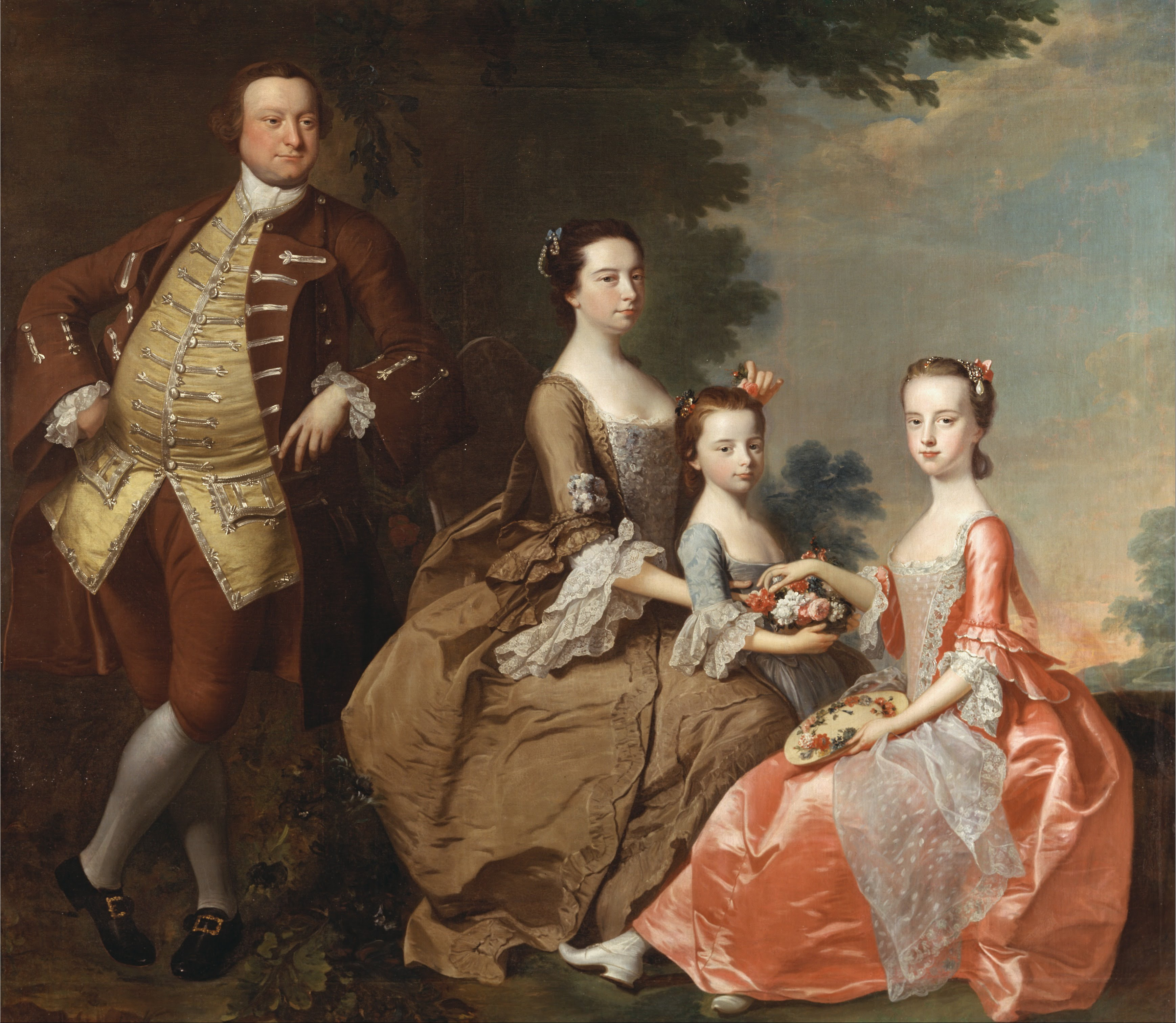 Thomas Hudson, The Thistlethwayte Family