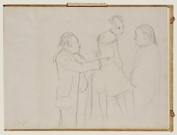 Edgar Degas, Sketches of a Ballet Master