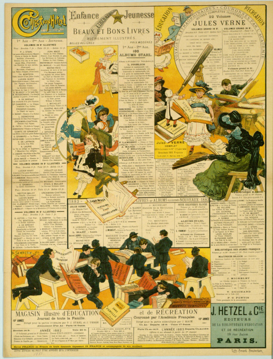 Anonym, COLLECTION HETZEL; EDITEURS; PARIS; ÉTRENNES 1883