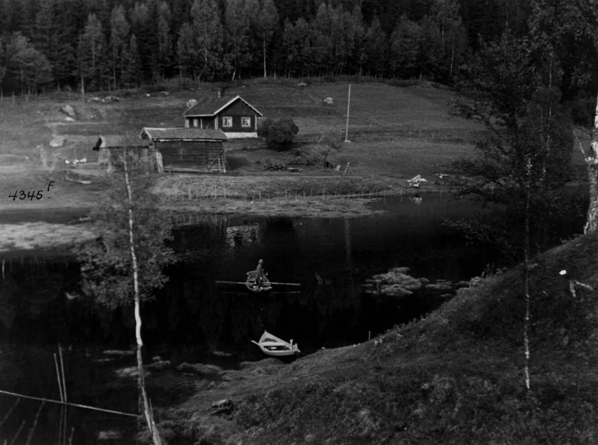 Anders Beer Wilse, Oversiktsbilde Samferdsel Båt Valdres