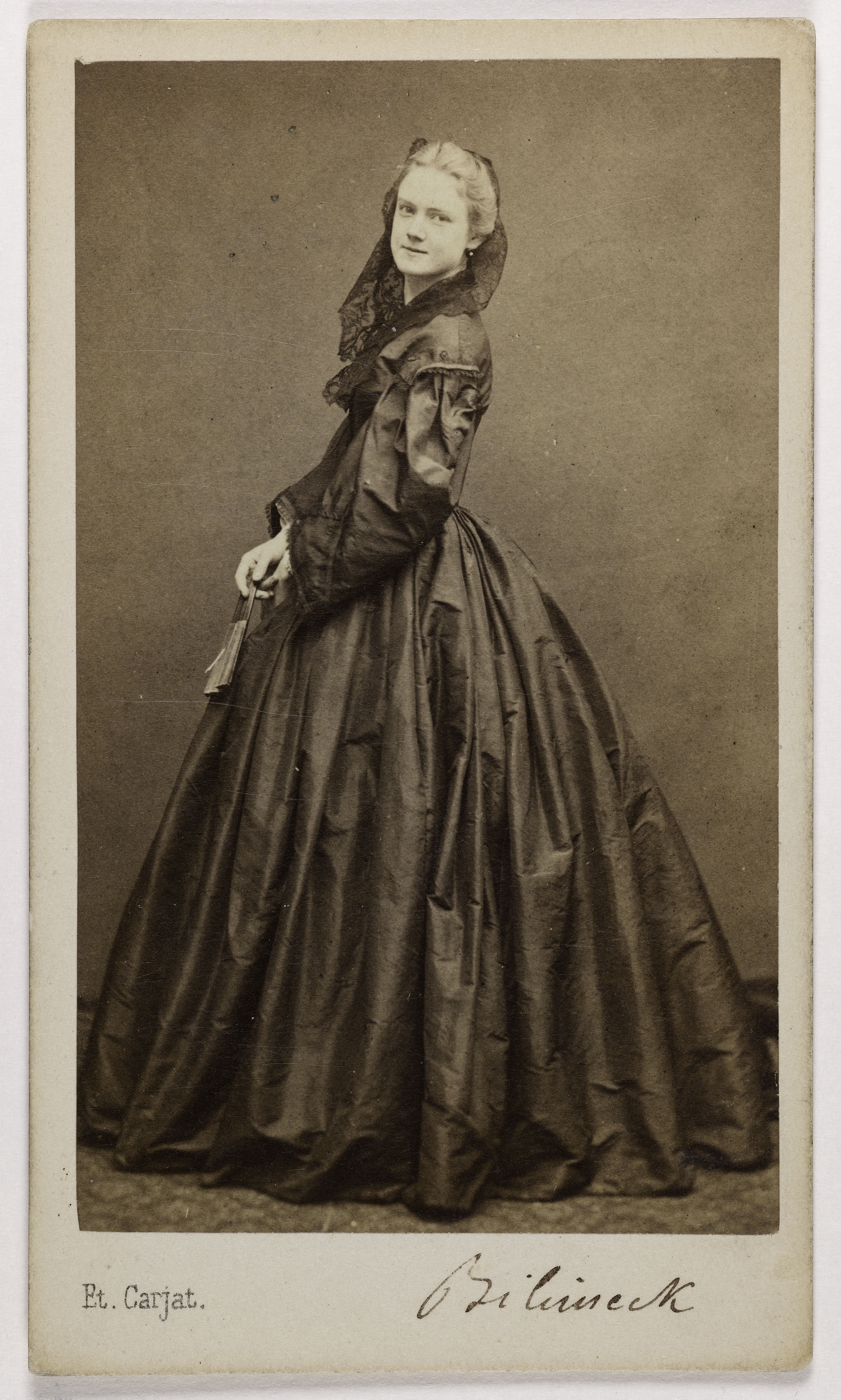 Carjat & Cie, Portrait de Bilimeck (danseuse)
