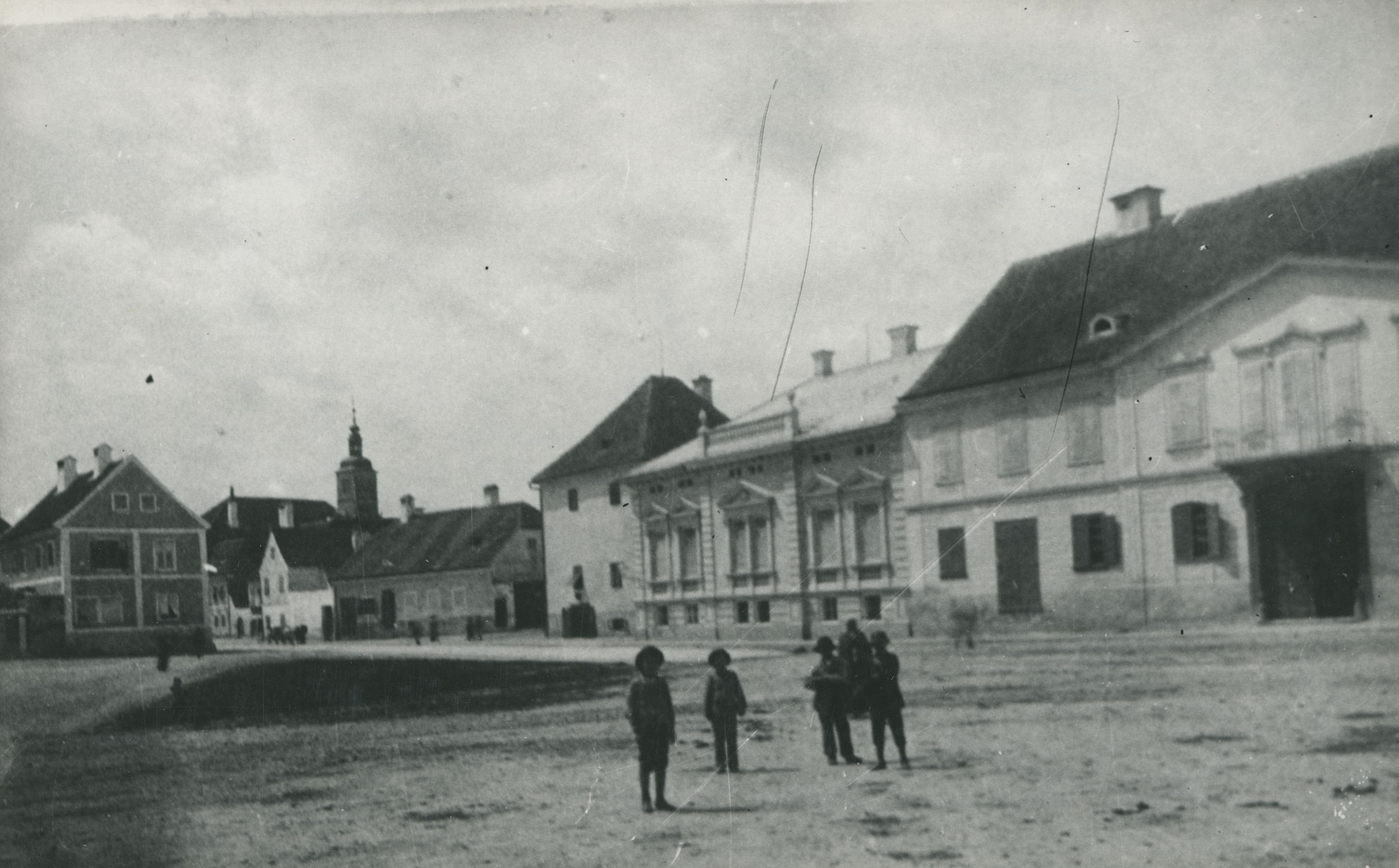Gjuro Szabo, Varaždin - Trg republike