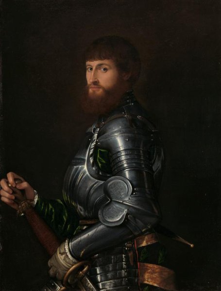 anonymous, Portrait of a Nobleman in Armor