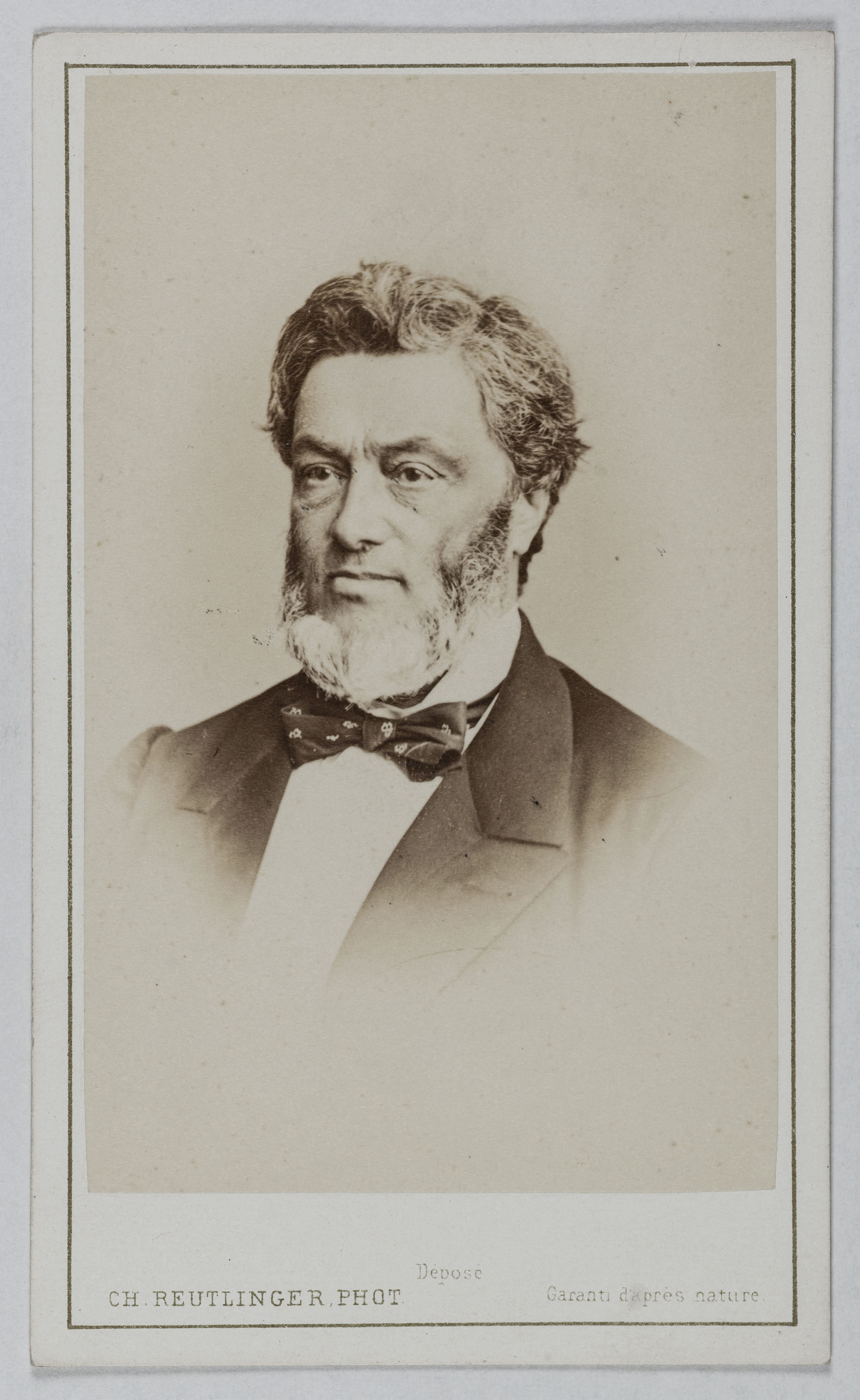 Charles Reutlinger, Portrait de Favre Jules, (1809-1880), (homme politique, avocat, membre de l' Académie française)