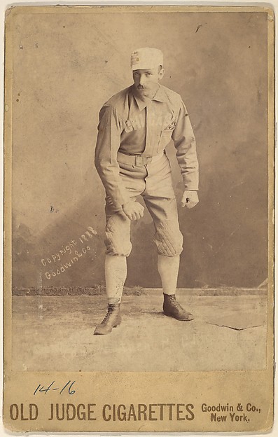 Goodwin & Company, George Van Haltren, Chicago, from the series Old Judge Tobacco