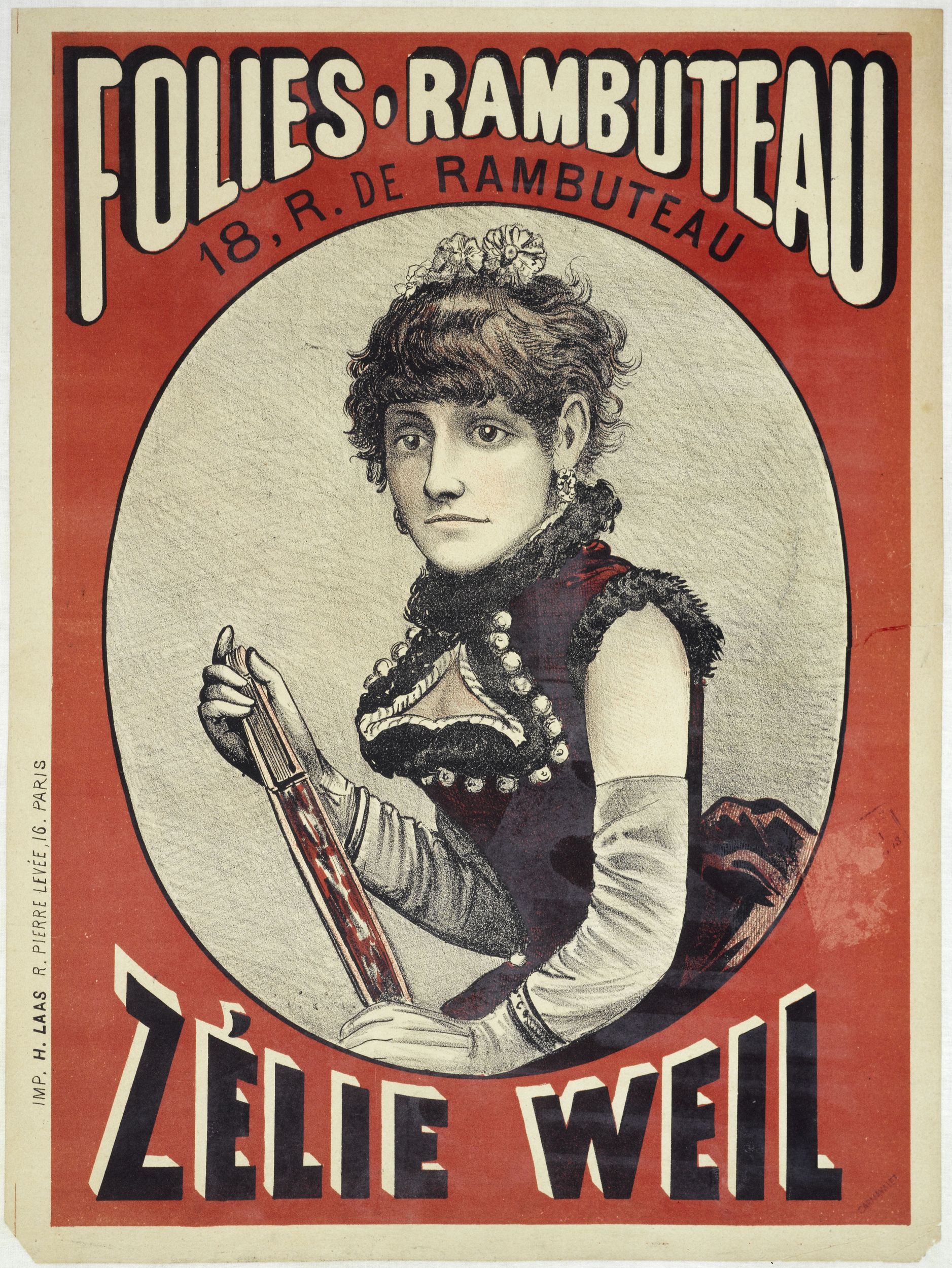 Anonyme, FOLIES. RAMBUTEAU/ 18,R. DE RAMBUTEAU/ ZELIE WEIL