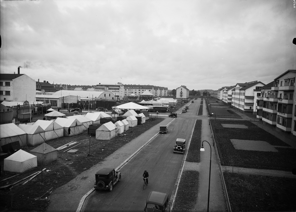 Paul Sandberg, Field of Pleasure at BotvidsN, Kvarngärdet, Uppsala October 1938