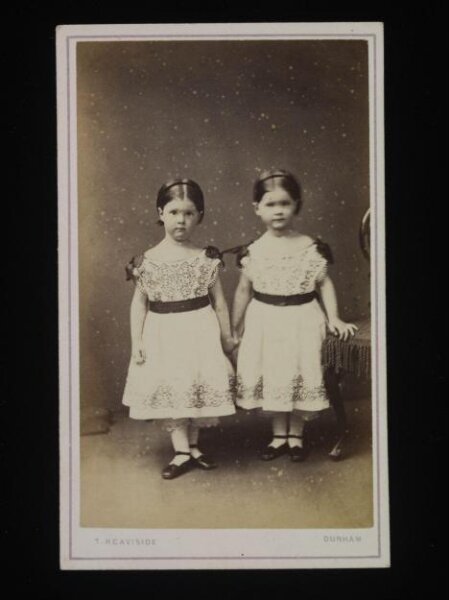 Unknown, Portrait of Two Children