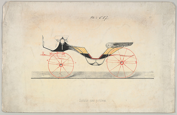 Anonymous, French, 19th century, Sociable #557