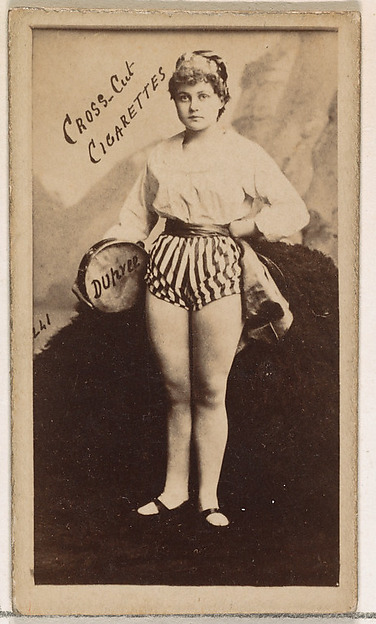 W. Duke, Sons & Co., Card Number 241, Dupree, from the Actors and Actresses series (N145-1) issued by Duke Sons & Co. to promote Cross Cut Cigarettes