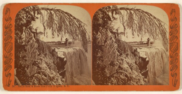 Charles Bierstadt, Profile Rock & Horse Shoe Falls, Niagara N.Y.