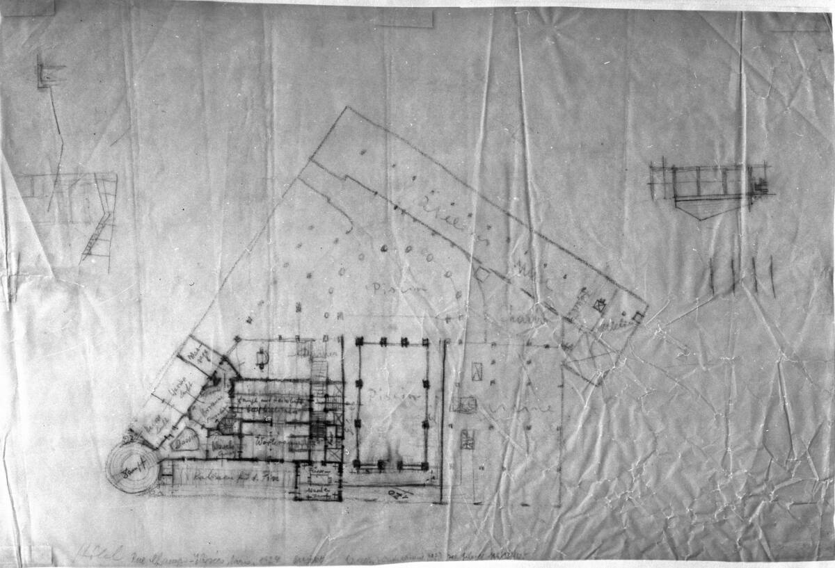 Anonym, Hotel, Paris VIII, Rue de Champs-Élysées/Rue de la Boetie/Rue du Colisée, Frankreich, Grundriss, Skizze